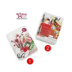 آینه جیبی فانتزی دخترانه طرح میکاپ آرایشی