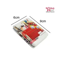 آینه جیبی فانتزی دخترانه طرح میکاپ آرایشی