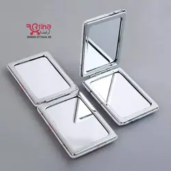 آینه جیبی فانتزی دخترانه طرح میکاپ آرایشی