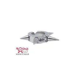 گوشواره اسپایک دار حلقه ای پسرانه و دخترانه/ کلیپسی