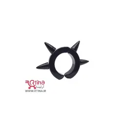 گوشواره اسپایک دار حلقه ای پسرانه و دخترانه/ کلیپسی
