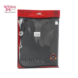 زیرپوش یقه خشتی مشکی مردانه houtan