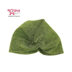 کلاه توربان لمه رنگ سبز (زمینه ساده)