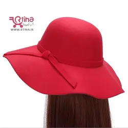 مدل جدید کلاه لبه دار شهرزادی طرح بند دار
