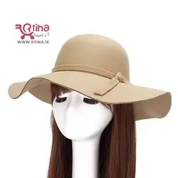مدل جدید کلاه لبه دار شهرزادی طرح بند دار