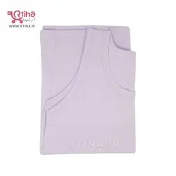 زیرپوش رکابی بچگانه رنگ یاسی مدل FG45