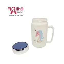 ماگ دخترانه طرح اسب تک شاخ مدل DREAM