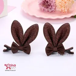 گل سر دخترانه با فوم اکلیلی مدل پاپیون-خرگوشی