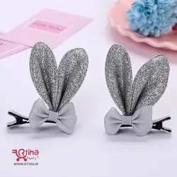 گل سر دخترانه با فوم اکلیلی مدل پاپیون-خرگوشی