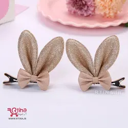 گل سر دخترانه با فوم اکلیلی مدل پاپیون-خرگوشی