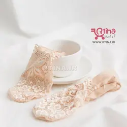 پاپوش گل دار زنانه مدل جوراب کالجی Oumeyu