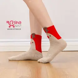 جوراب فانتزی زنانه مدل RT-Christmas Socks