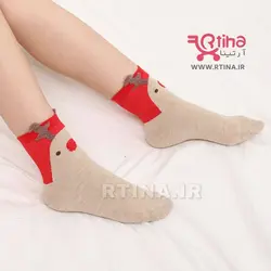 جوراب فانتزی زنانه مدل RT-Christmas Socks