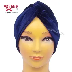 توربان حجابی مخمل مدل گره دار مدل RTT23
