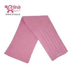 شال و کلاه بلند بافتنی زنانه تک پوم مدل سنبل