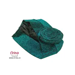 کلاه توربان زنانه گلدار مجلسی مدل لمه ای جدید