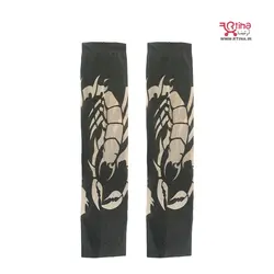کاور تاتو ساق دست طرح عقرب (نازک و چسبان)