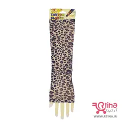 طرح تاتو برای ساق دست مدل پلنگی