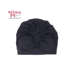 توربان نوزادی دخترانه مدل پاپیون دار