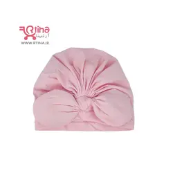 توربان نوزادی دخترانه مدل پاپیون دار