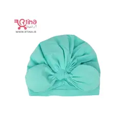 توربان نوزادی دخترانه مدل پاپیون دار