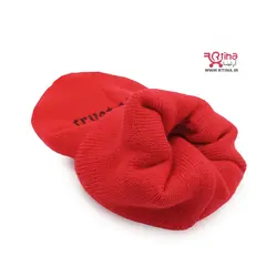 کلاه پوشاننده صورت قرمز گلدوزی دار زنانه و مردانه