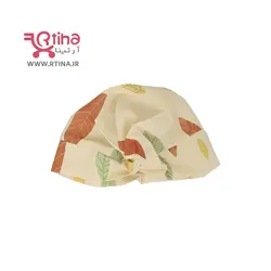 کلاه حجاب پارچه ای توربان مدل گلدار