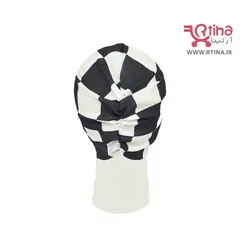 کلاه هدبندی زنانه (توربان) مدل جدید شطرنجی
