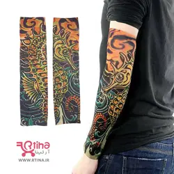 ساق طرح تاتو روی دست /مردانه و زنانه مدل اسب دریایی