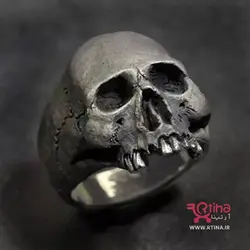 انگشتر مدل اسکلت (جمجمه) مردانه و پسرانه