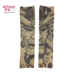 طرح تاتو روی ساق دست مردانه/ زنانه مدل شوالیه