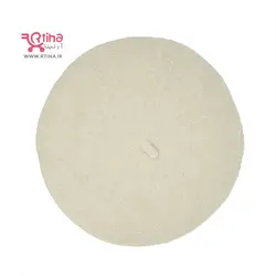 کلاه برت مدل کلاه فرانسوی زنانه و دخترانه رنگ شیری