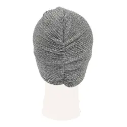 کلاه توربان لمه نقره ای (پلیسه ای ریز)