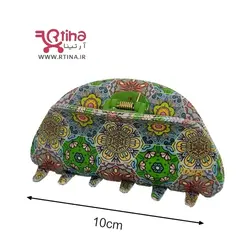 گیره مو کلیپسی دخترانه و زنانه طرح اسلیمی  Honey 01