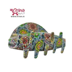 گیره مو کلیپسی دخترانه و زنانه طرح اسلیمی  Honey 01