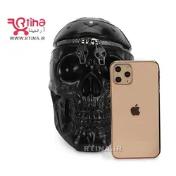کیف چرم اصل زنانه و مردانه مدل جمجمه skull با ارسال رایگان (بدون منگوله)