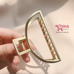 کلیپس مو فلزی مینیمال مدل a101