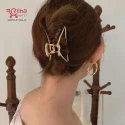 کلیپس مو فلزی مینیمال مدل a101