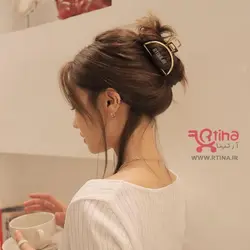 کلیپس مو فلزی مینیمال مدل a101