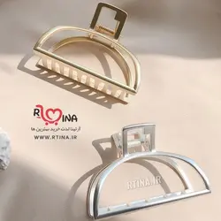 کلیپس مو فلزی مینیمال مدل a101