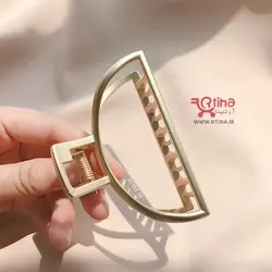 کلیپس مو فلزی مینیمال مدل a101