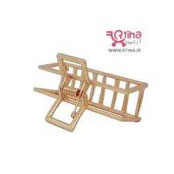 کلیپس مو فلزی مینیمال مدل مستطیل