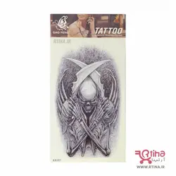 تاتو سه بعدی پسرانه دخترانه مدل شوالیه