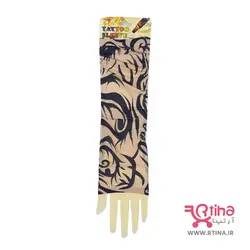 تاتو ساق دستی فانتزی طرح wave