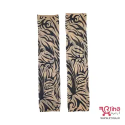 تاتو ساق دستی فانتزی طرح wave