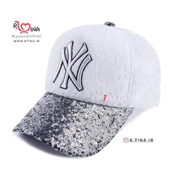کلاه دخترانه اسپرت پولک دار مدل NY