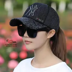 کلاه دخترانه اسپرت پولک دار مدل NY