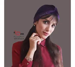 توربان حجاب مجلسی مدل مخمل a2