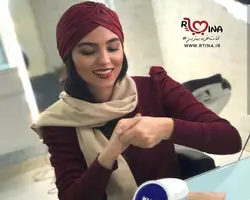 توربان حجاب مجلسی مدل گره