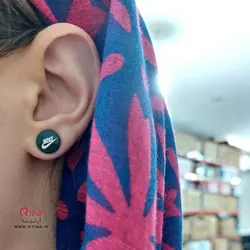 گوشواره مغناطیسی پسرانه و دخترانه اسپرت طرح نایک